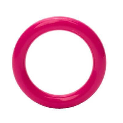 Prelude Uitlijnen mug fuchsia roze plastic ring 4cm - 5 stuks - KicKenStoffen