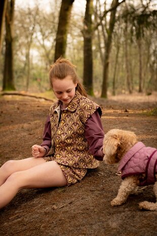 gilet en short meisje en hondenjasje poppy23