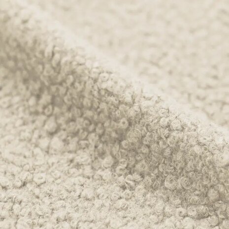 BeebsTeddy Boucle Fabric Curly natural