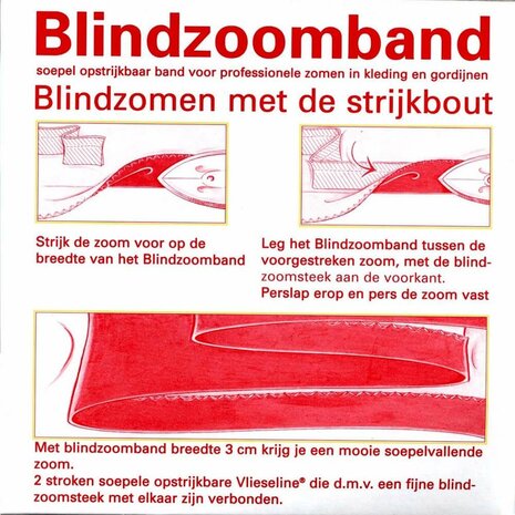 blindzoomband kickenstoffen