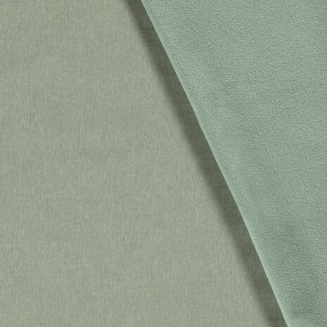 softshell dusty groen melange