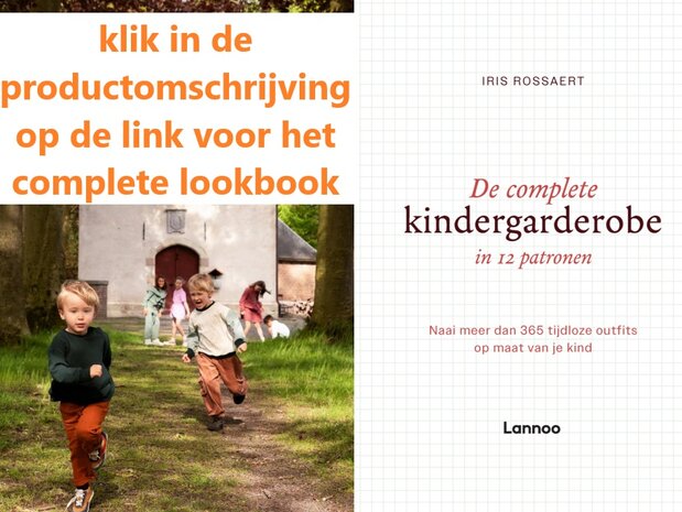 De complete kindergarderobe naaipatronen Iris May - klik in de tekst op de link voor het complete lookbook