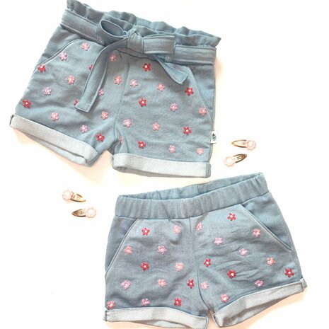 Tintin short Iris May - genaaid door mbym.sewing - stoffen KicKenStoffen