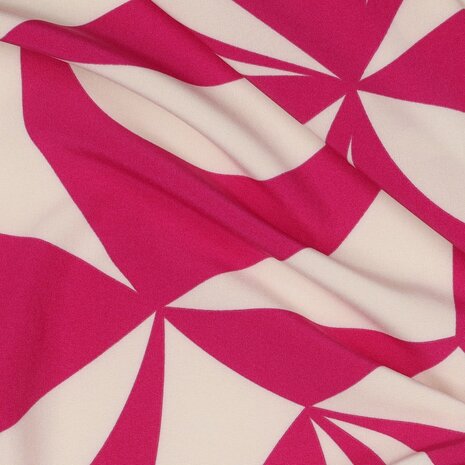 magnolia stretch geometric KicKenStoffen 04272