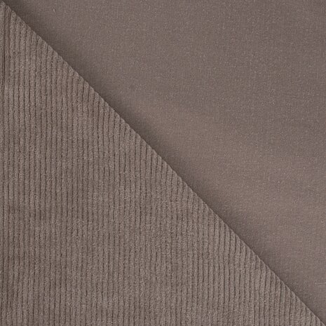 Jersey Cord Florida taupe