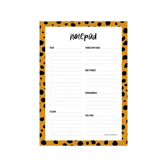 Notepad Cheetah 8719322149299