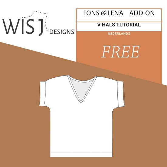 WISJ-patterns-KicKenStoffen Fons Lena add on v-hals